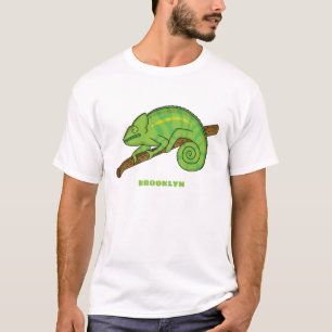 T-shirt Illustration du caméléon de la parson