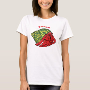 T-shirt Illustration du crabe mignon