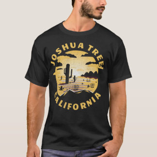 T-shirt Illustration du désert de Joshua Tree California V