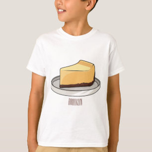 T-shirt Illustration du dessin animé Cheesecake