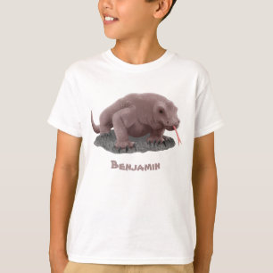 T-shirt Illustration du dragon de Komodo