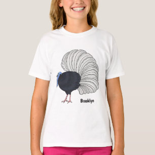 T-shirt Illustration du faisan de Bulwer