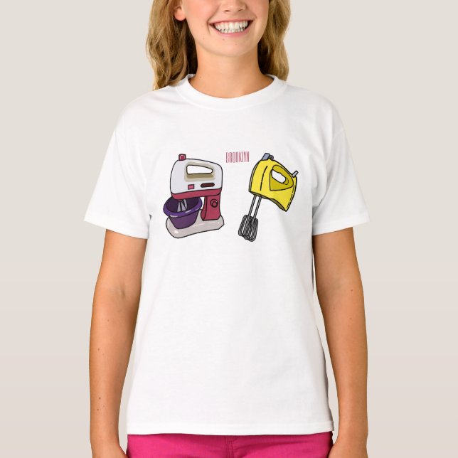 T-shirt Illustration du mixer (Devant)
