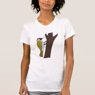 T-shirt Illustration du pic vert