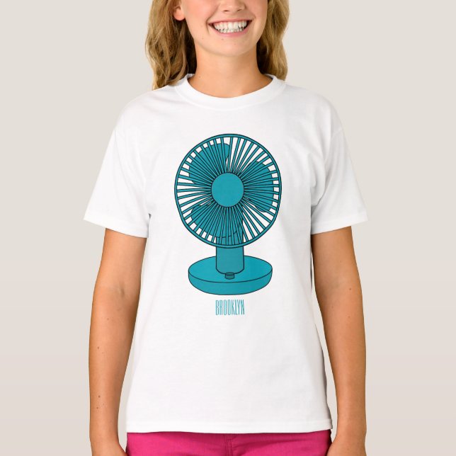 T-shirt Illustration du ventilateur (Devant)