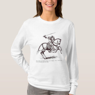 T-shirt Illustration d'un chevalier Templar