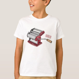 T-shirt Illustration d'un fabricant de pâtes alimentaires
