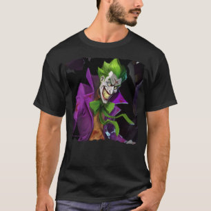 T-shirt Illustration d'un joker en crise infinie