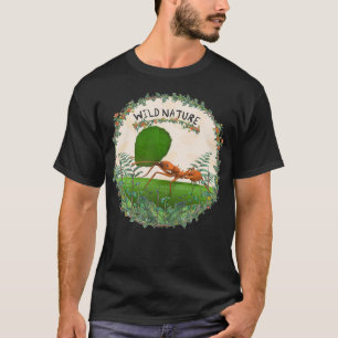 T-shirt Illustration d'une fourmi coupante