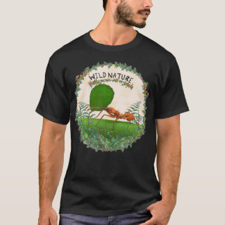 T-shirt Illustration d'une fourmi coupante