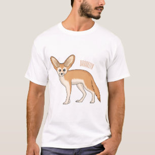 T-shirt Illustration Fennec fox