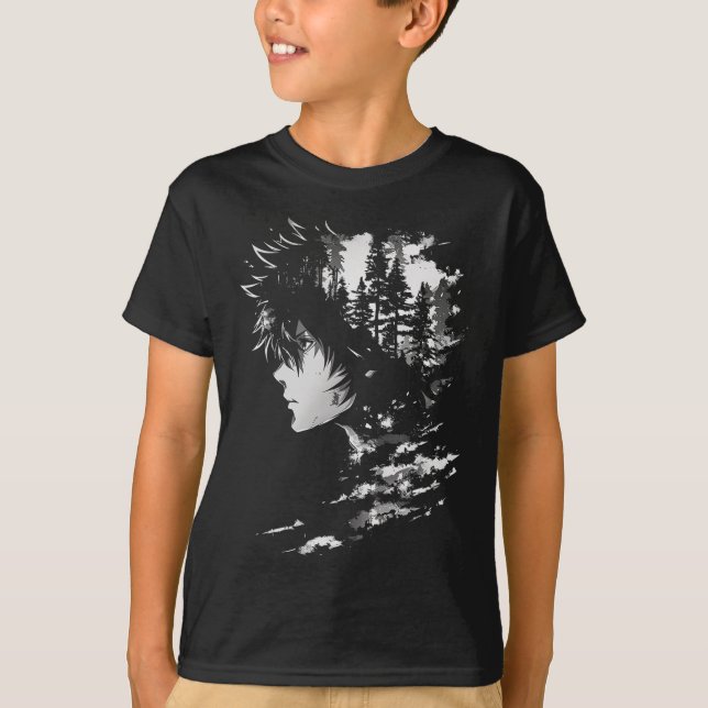 T-shirt Illustration graphique Anime Manga Anime 2 (Devant)