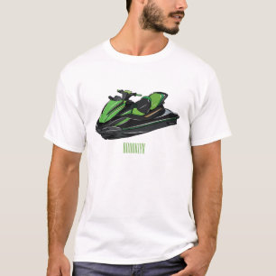 T-shirt Illustration Jet ski
