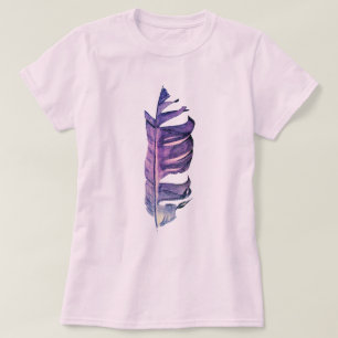 T-shirt Illustration originale de dessin de plumes