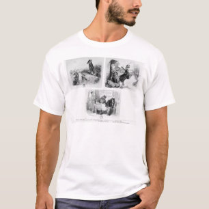 T-shirt Illustration pour 'le loup et le Lambb