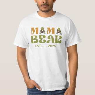 T-shirt Illustration réconfortante de Maman Ours
