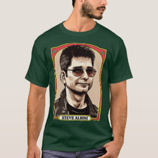 T-shirt Illustration rétro Steve Albini