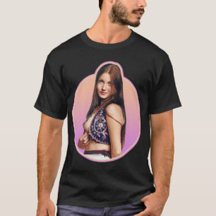 T-shirt Illustration Rétro Vintage Pop Art Jane Love You