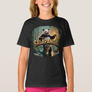T-shirt Illustration Salapanda Combo Créature Drôle