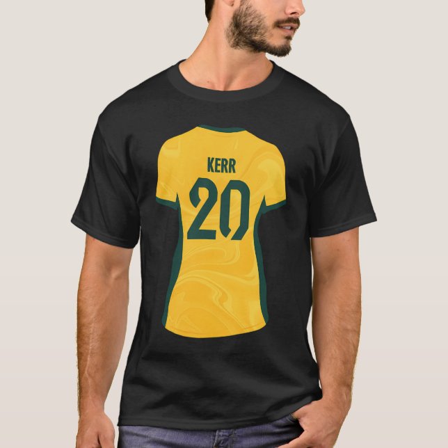 T-shirt Illustration Sam Kerr Shirt (Devant)