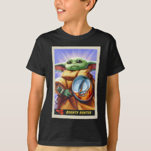T-shirt Illustration vintage de Grogu par Bounty Hunter