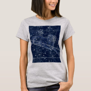 T-shirt Illustration vintage du signe zodiacal Bélier
