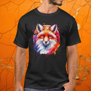 T-shirt Illustration Watercolor Fox