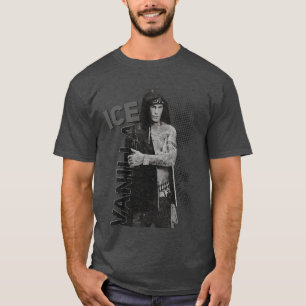T-shirt Illustrations de glace vanille