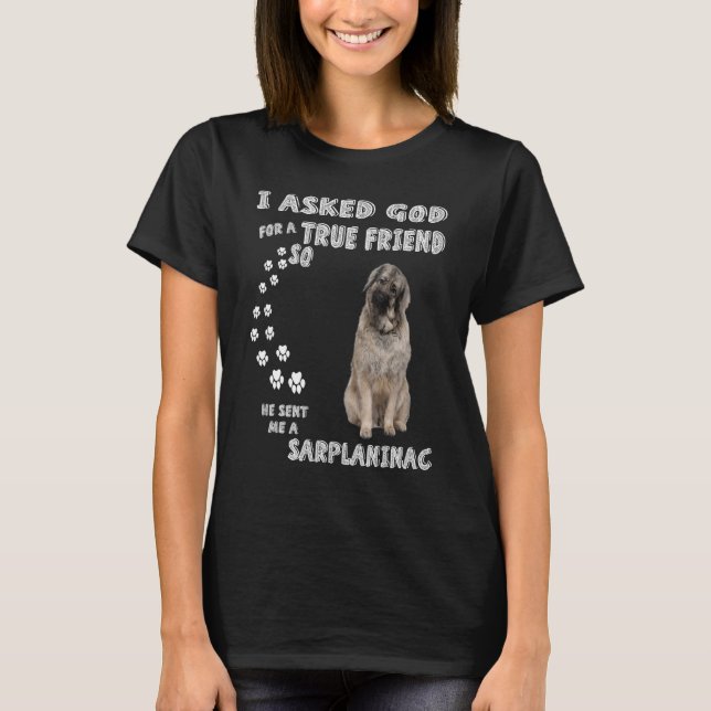 T-shirt Illyrian Berger Chien Maman Papa Costume mignon Sa (Devant)