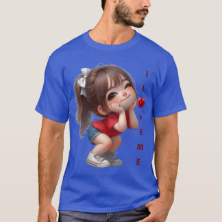 T-shirt ilove me Luurys for womans gift