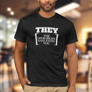 T-shirt Ils Conspirent Drôle