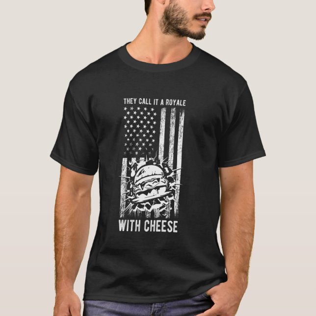 T-shirt ILS L'APPELLENT UNE Royale AVEC Fromage Royale Fro (Devant)