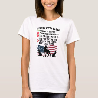 T-shirt Ils Mangent Des Animaux De Compagnie À Springfield