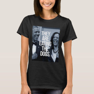 T-shirt Ils Mangent Les Chiens De Soutien Au Président Kam