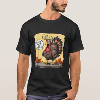 T-shirt Ils mangent Les Dindons Drôle Turquie Thanksgivi