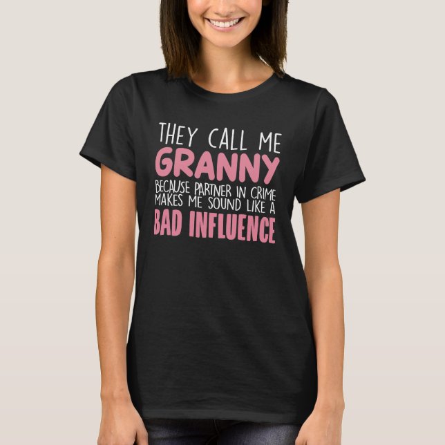 T-shirt Ils m'appellent le cadeau de la fête des mamans gr (Devant)