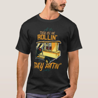 T-shirt Ils Me Voient Rouler Ils Hatin' Game Golf Course