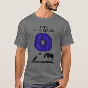 T-shirt Ils Ont Également Servi D'Amoureux des animaux De