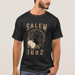 T-shirt Ils Ont Manqué Un 1692 Procès-Sorcière Salem Chat 