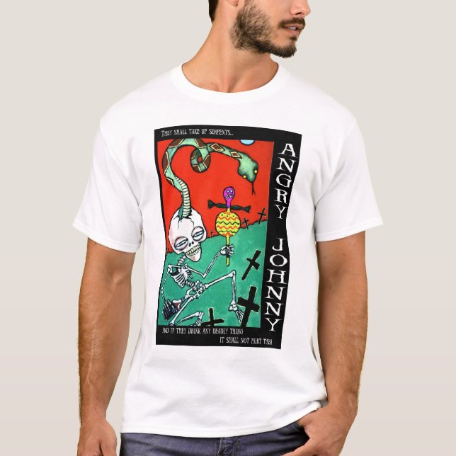 T-shirt Ils prendront des serpents (Devant)