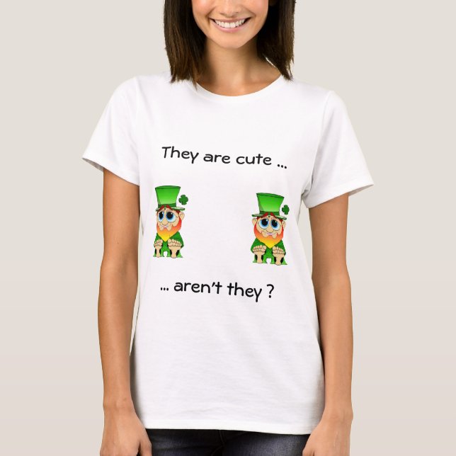 T-shirt Ils sont mignons, n'est-ce pas ? (Devant)