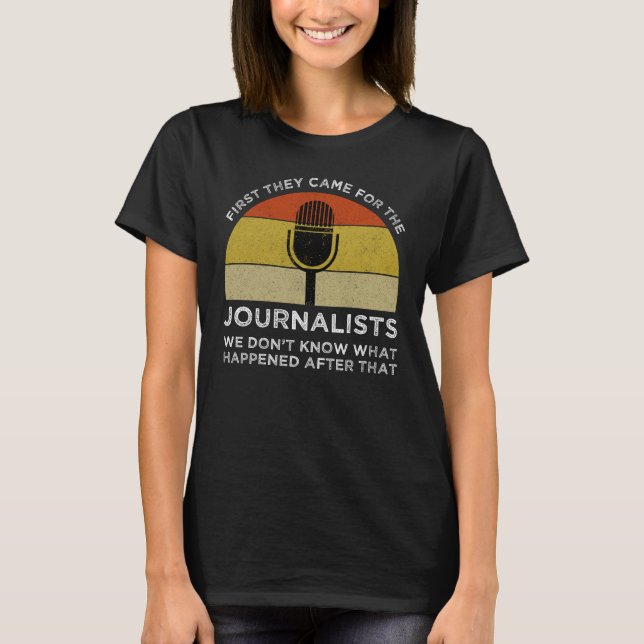 T-shirt Ils Sont Venus Pour La Première Fois Pour Les Jour (Devant)