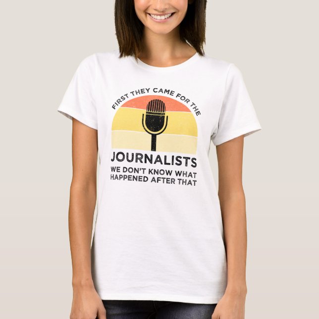 T-shirt Ils Sont Venus Pour La Première Fois Pour Les Jour (Devant)