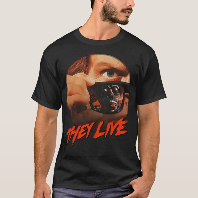 T-shirt Ils vivent (Devant)