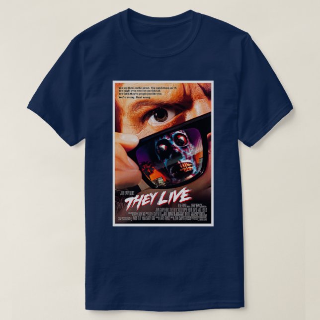 T-shirt Ils Vivent 1988 (Design devant)