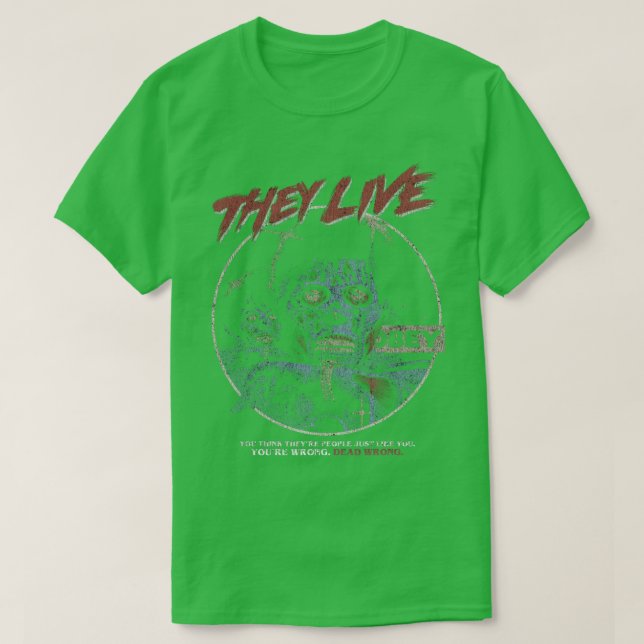 T-shirt Ils Vivent DÉTRUITS (Design devant)