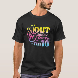 T-shirt I'm 10 Year Old 10th Birth