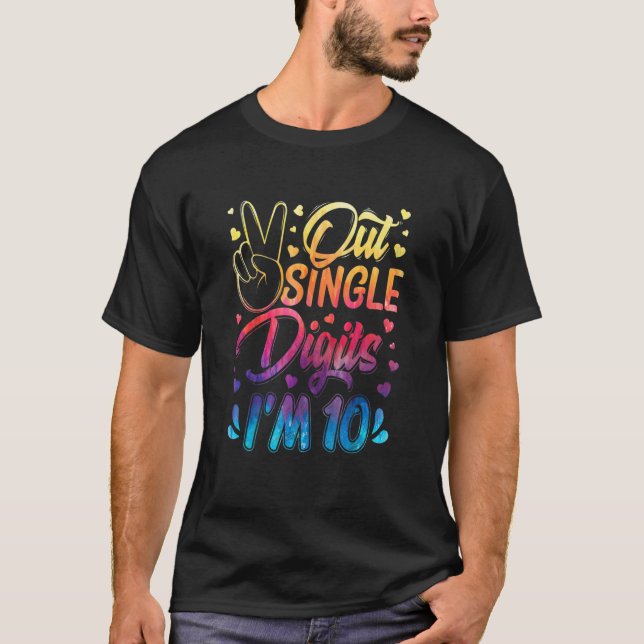 T-shirt I'm 10 Year Old 10th Birth (Devant)