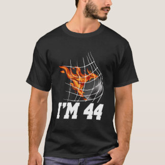 T-shirt I'M 44 Ice Hockey Goal Net Sports 44Th