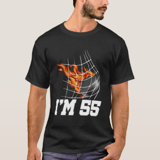 T-shirt I'M 56 Ice Hockey Goal Net Sports 56Th